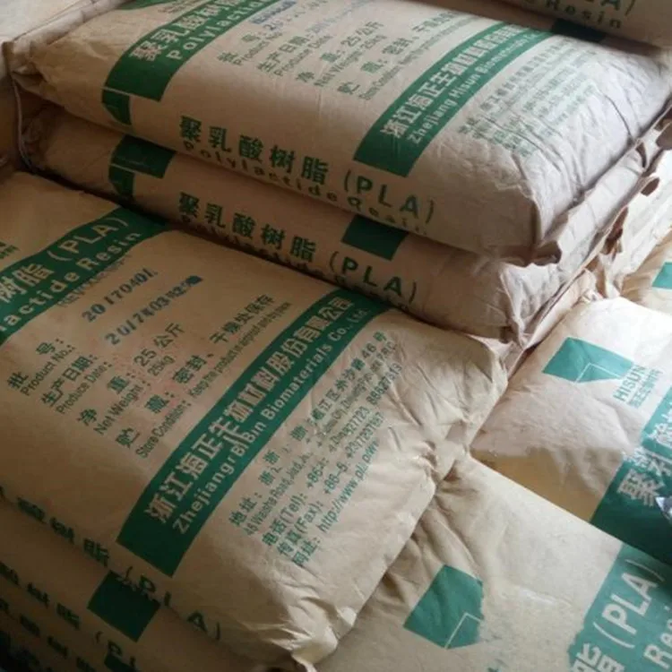 Биоразлагающиеся пластиковые гранулы полимолочной кислоты Pla Hisun REVODE 101 pla полилактид