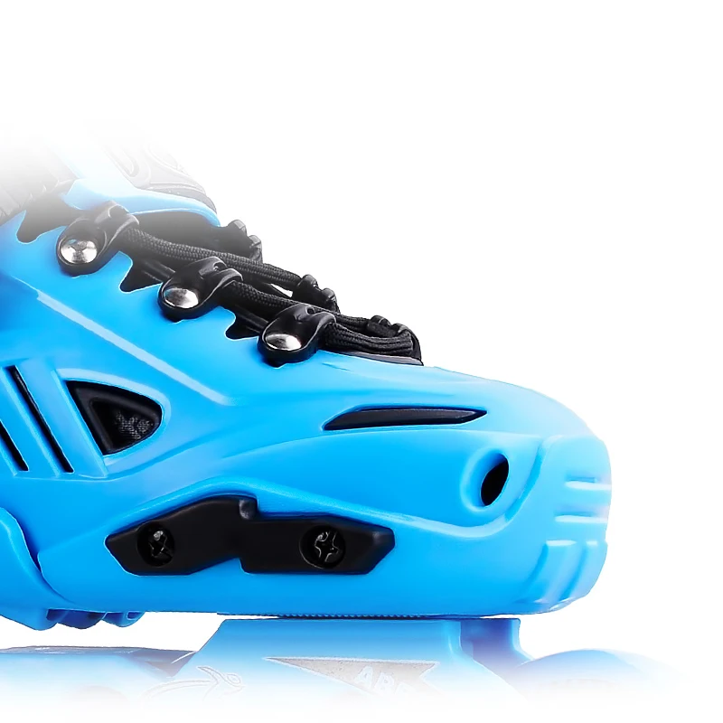 Popular kids hard boots slalom skates adjustable inline skates carbon steel ABEC-7 bearing roller skates for boys girls children