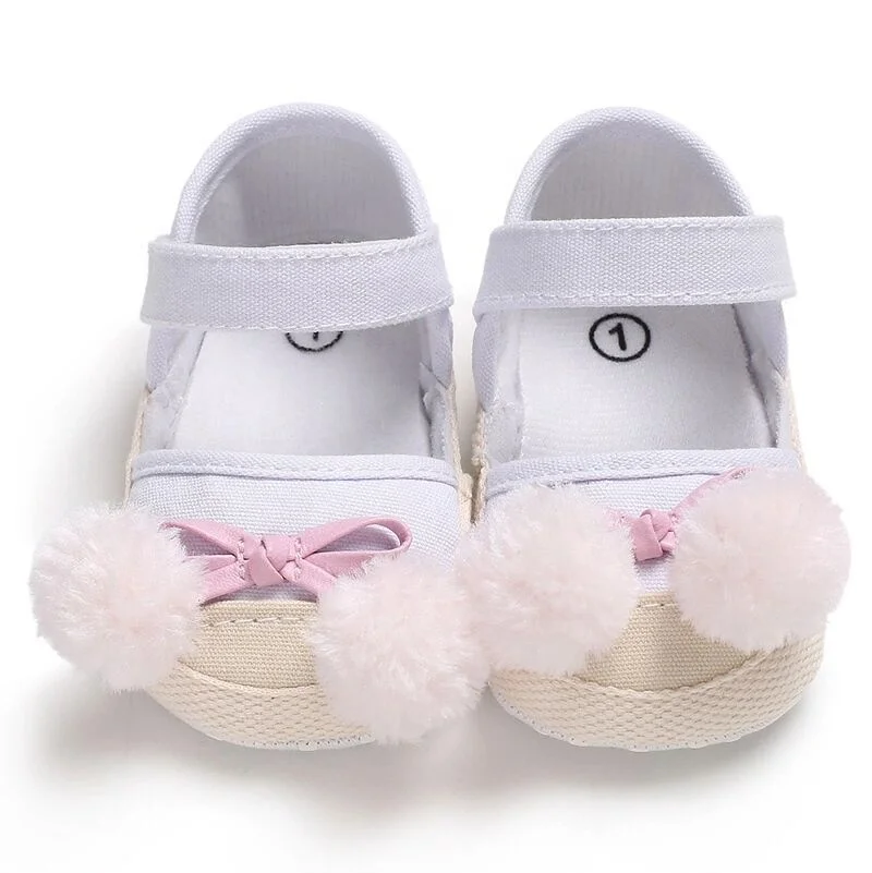 8 Month Pom Pom Toddler Espadrilles Stylish Summer Footwear Baby Girl Shoes