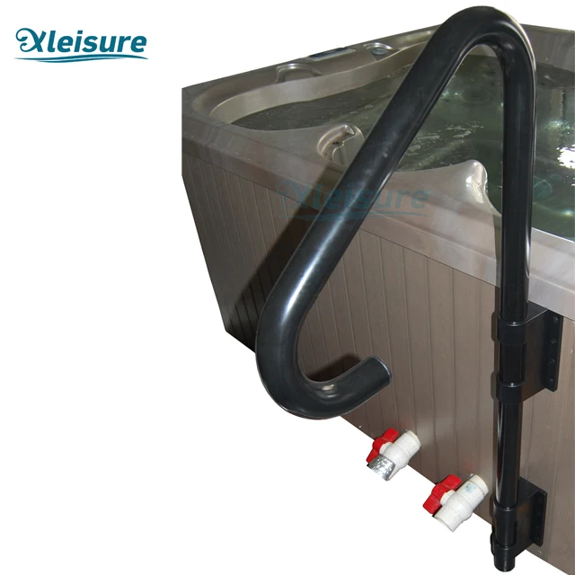 2020 алюминиевые боковые аксессуары для спа-салона установка для шкафа черная безопасная поручня для горячей ванны