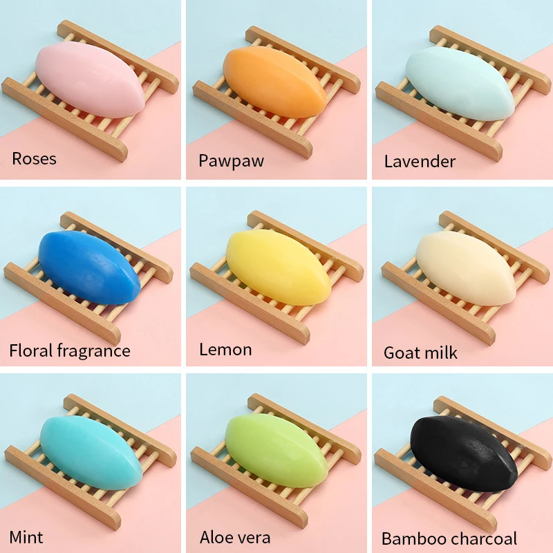 Wholesale Whitening Face Skin Care Soap Private Label Savon Handmade Herbal Moisture Essential Oil Soaps
