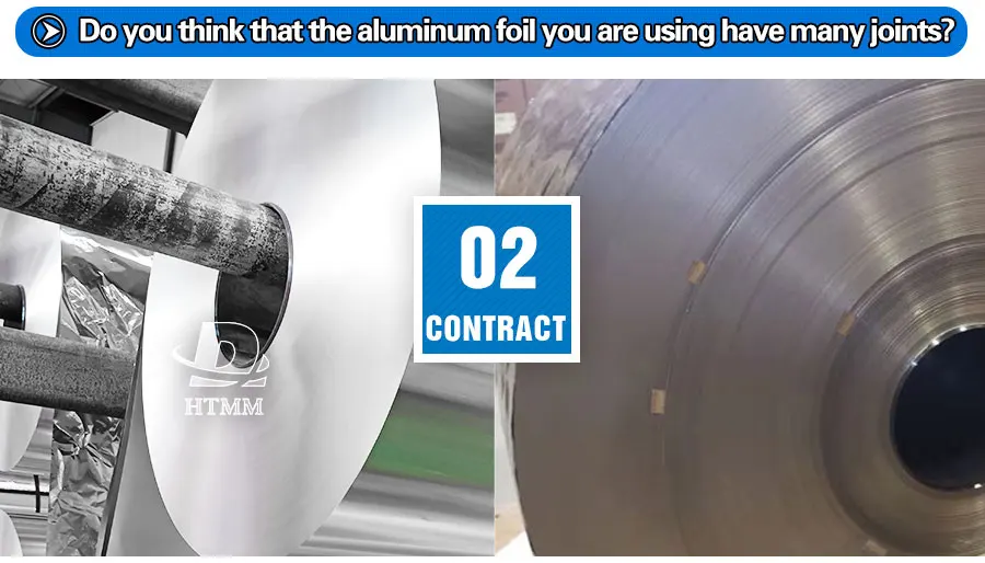 Kitchen Aluminum Foil Rolls For Food Packaging 20 Micron Thick Aluminum Foil Jumbo Roll Factory Price