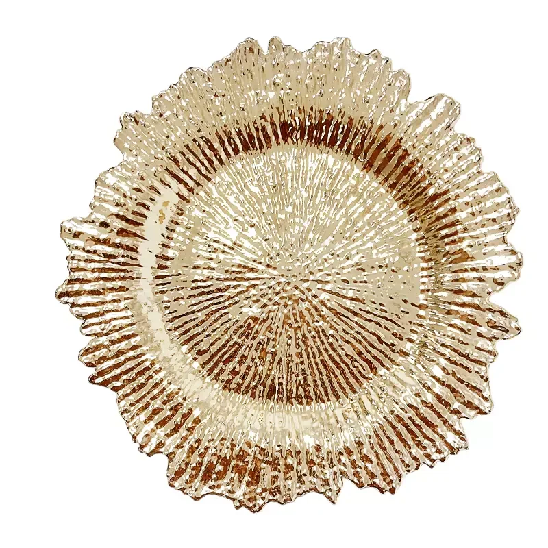 Hot sale 13 inch party supplies decorations events charger plates