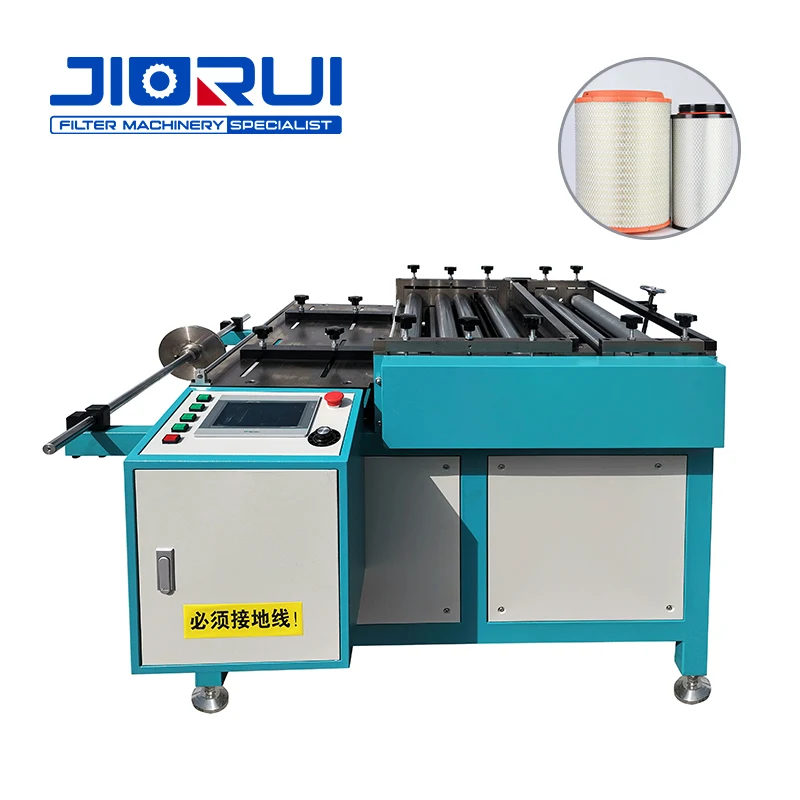 Hot sale Automatic Cutting and rolling Machine for heavy duty truck air filter