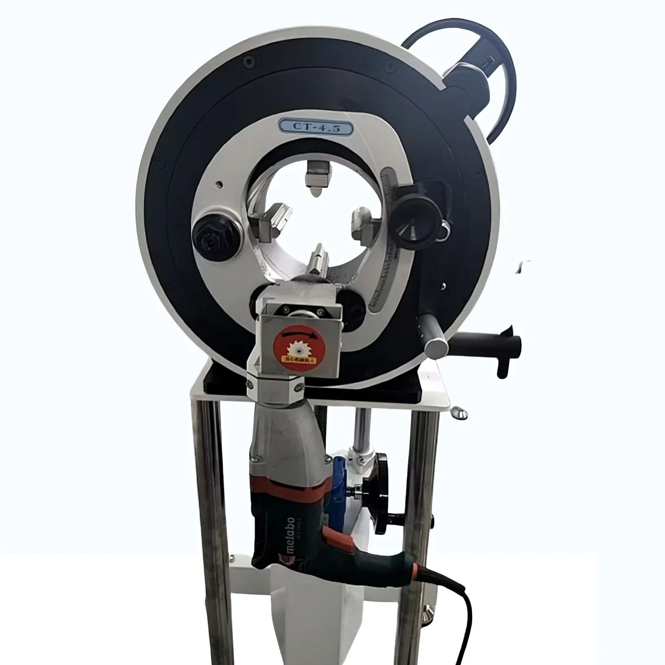 Composite pipe planetary pipe cutter high speed adjustable planetary metal pipe cutting machine