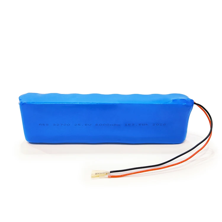 Rechargeable 32700 8s1p Lithium Iron 25.6v 24V 6Ah 6000mah Lifepo4 Battery Pack for Solar Led Light