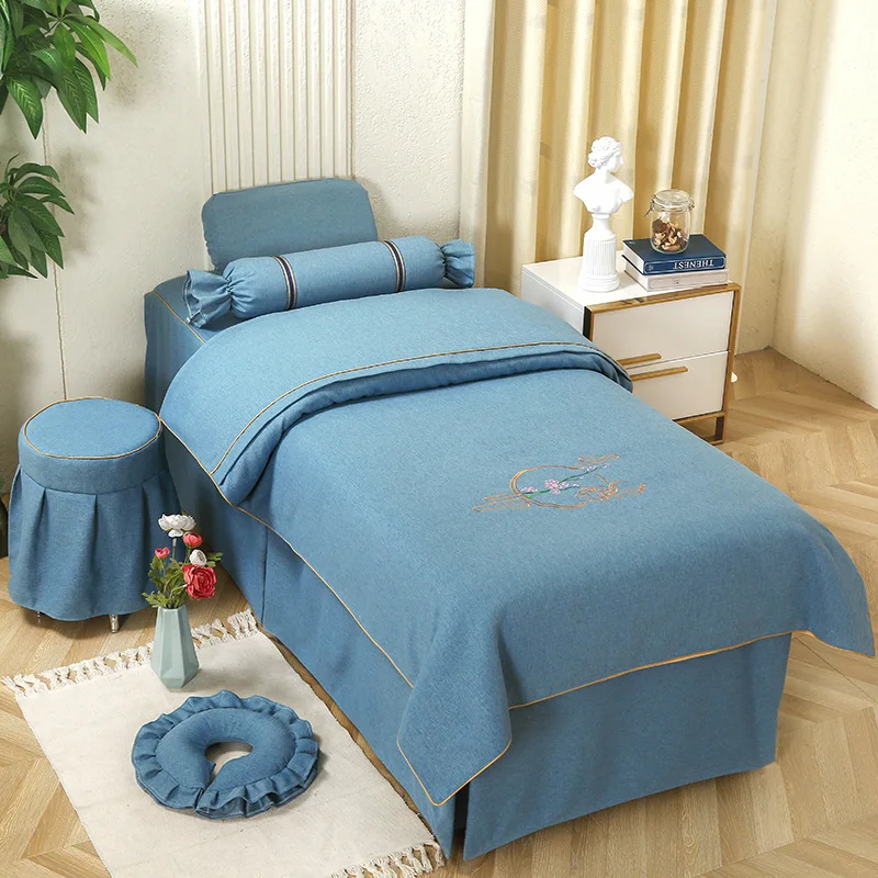 Brushed 100% micro polyester massage tables & beds table sheets