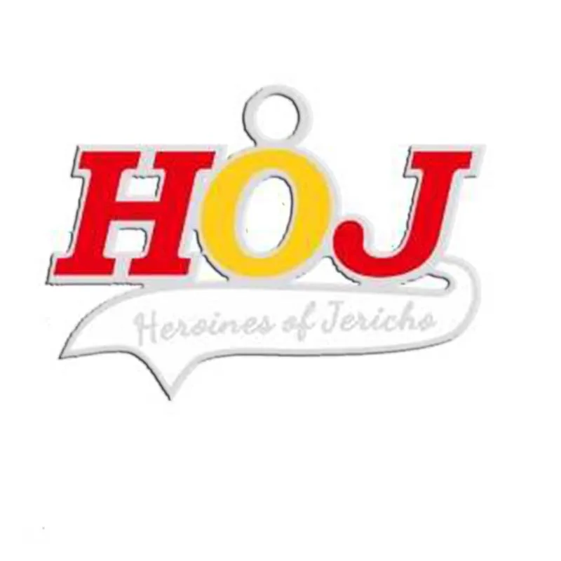HOJ DIY Charm Masonic Earring Heroines Of Jericho Pendant