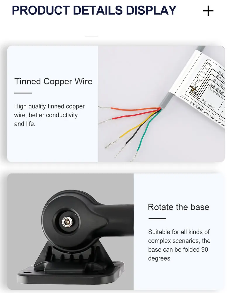 High Quality Patch 2835 Light Source Machine Tool Led Signal Warning Flashing Work Tower Light