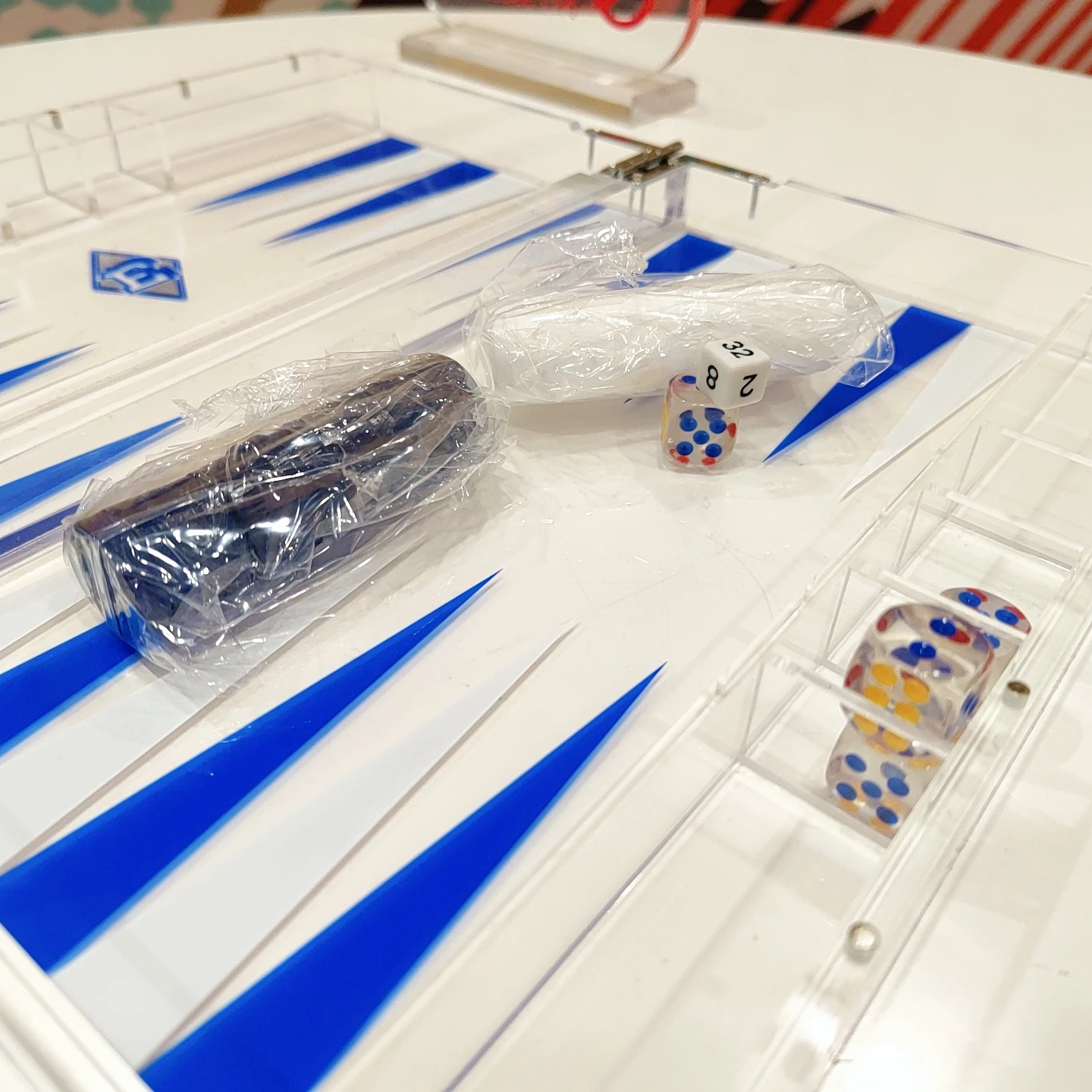 Luxury Chess Board Game Set Acrylic Backgammon Professional Factory Custom