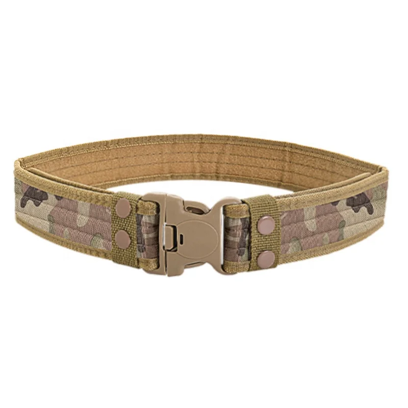 Factory direct sales student youth training 5.0 wide wrapped Oxford canvas outdoor sports belt