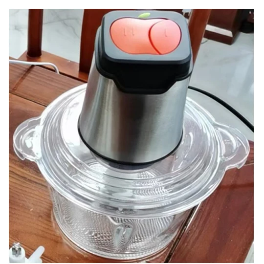 
Multi-functional 3L stainless steel electric meat mincer vegetable meat grinder 