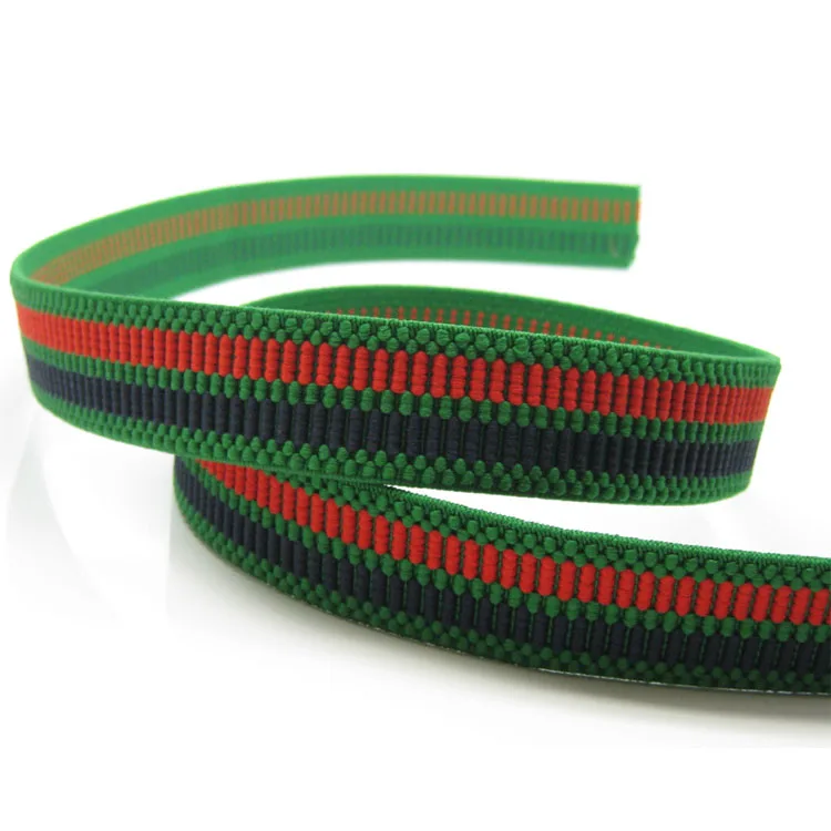 Accessories high quality stripes soft belt rubber band / thicken and soft can be attached to the elastic band