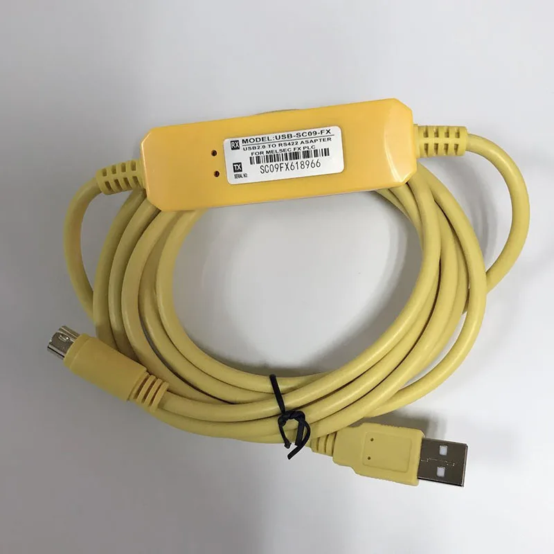  FX серия кабель PLC загрузки данных для программирования usb-sc09-fx
