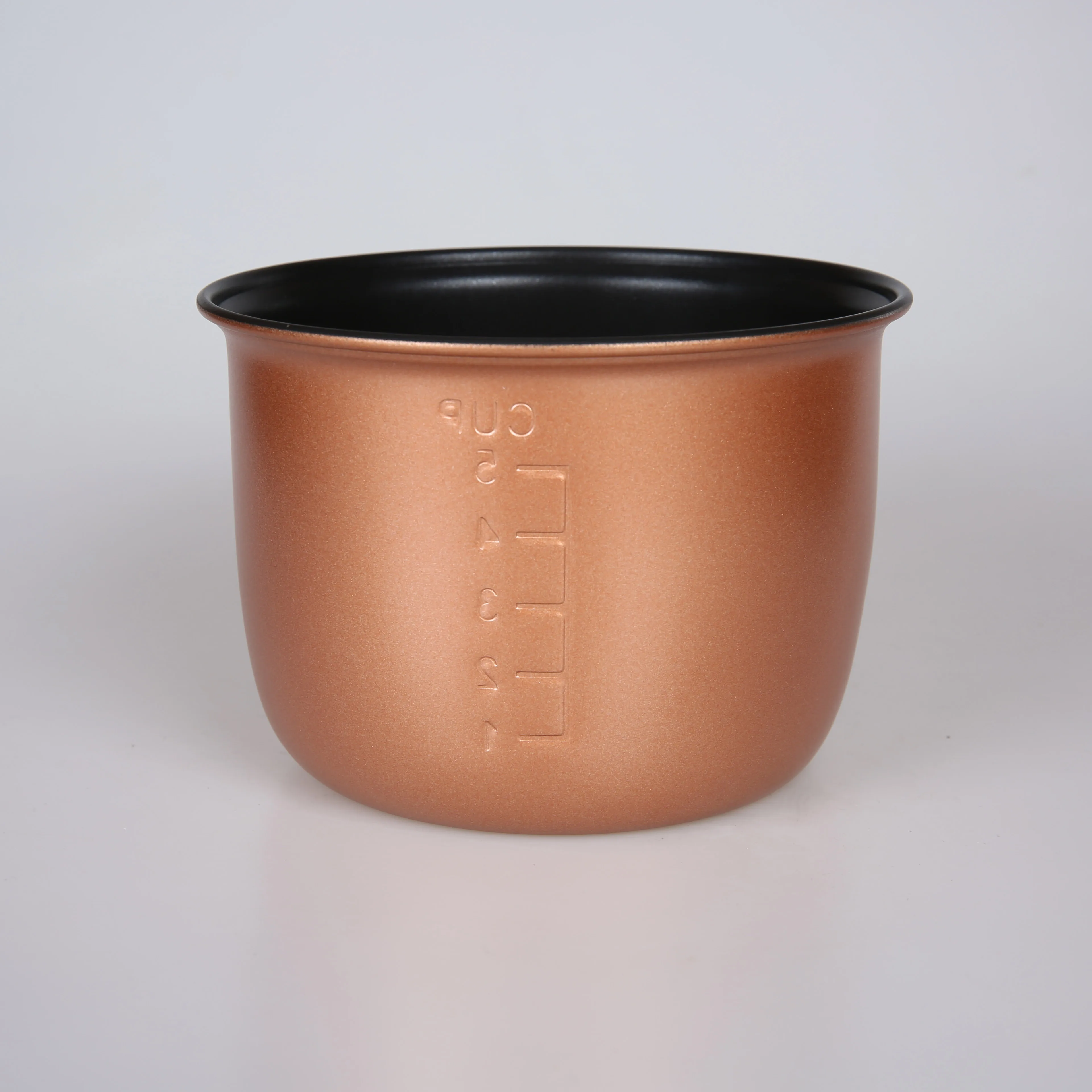 
Aluminum Alloy Non Stick Coating Rice Cooker Inner Pot 140*100mm for 1.2L Rice Cooker Part Rice Cooker Pot Replacement 