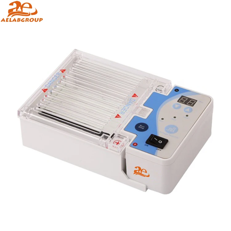 AELAB, бак для электрофореза белкового геля, горизонтальная система электрофореза для лабораторного геля, устройство для электрофореза
