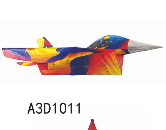 A3D1011 fighter plane  Dual  Linekind toys delta  Outdoor flying Stunt Kite Outdoor