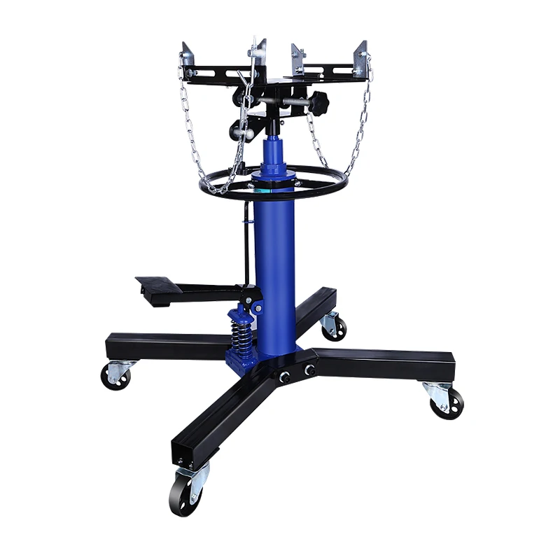 Heavy Duty Easy Operate Stand Gearbox Lifter Manual High Lift Hydraulic Telescopic Transmission Jack