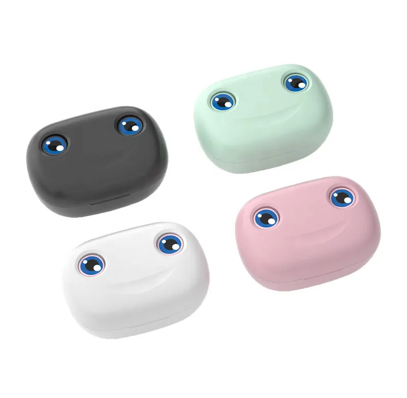 The Best And Cheapest E6 Wireless Earphone Wireless Earphones With Cute Eyes Designs Connecting Phones
