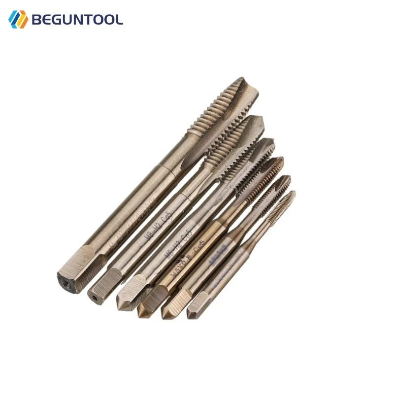 Spiral Pointed Tap HSS-E HSS-Co Spiral Straight Flute Machine Tap M35 M2-M16 High Performance Spiral Point Tap