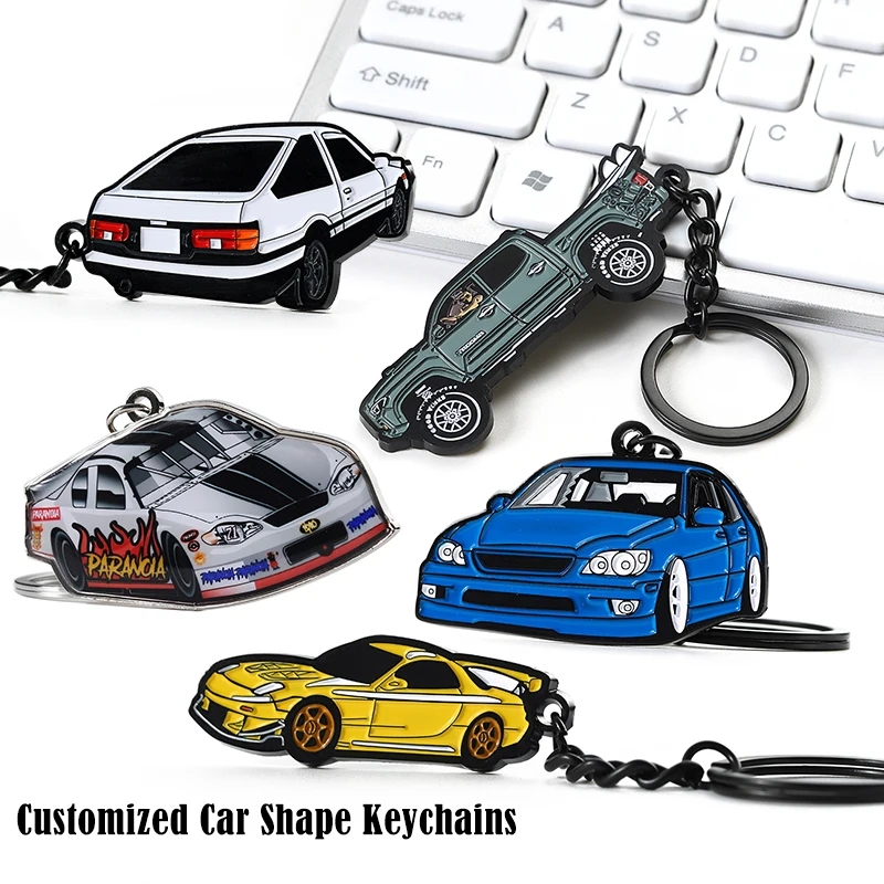 Factory Wholesale Custom Metal Key Chain 2d 3d Company Logo Letter Keychain Key Chains Keyring Custom Enamel Keychain