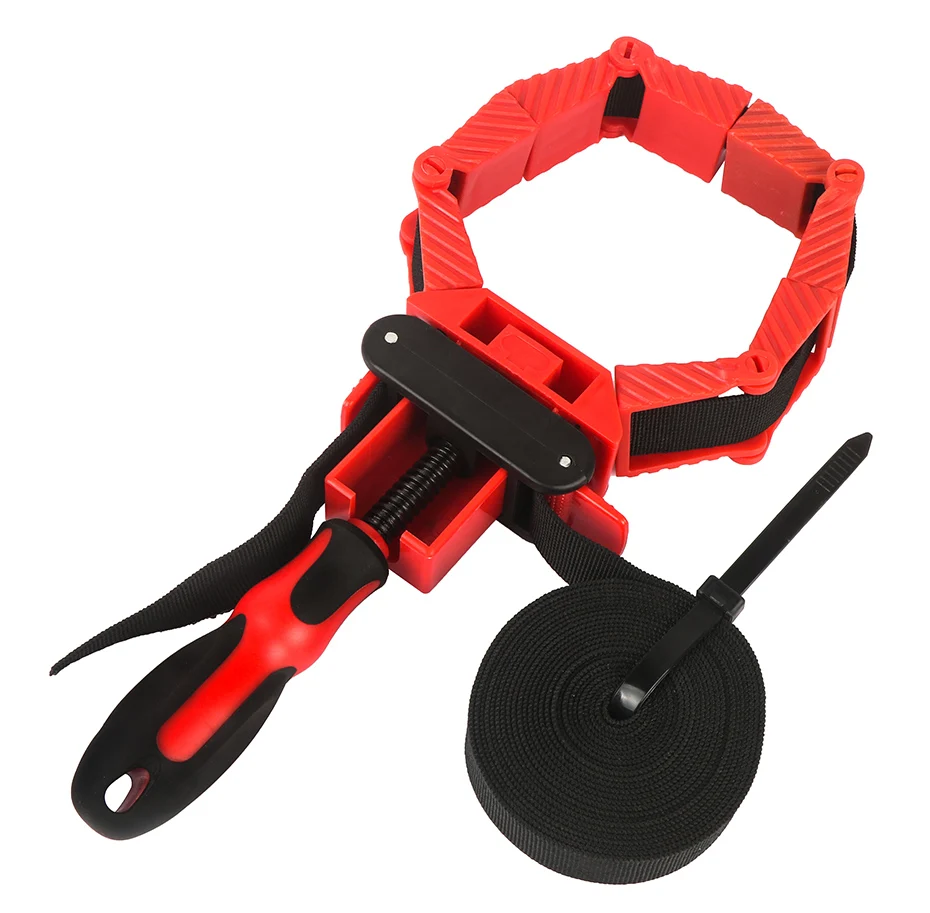 Band Frame Clamp Quick Release Strap Holder for Woodworking Belt Clamp Strap Clamp