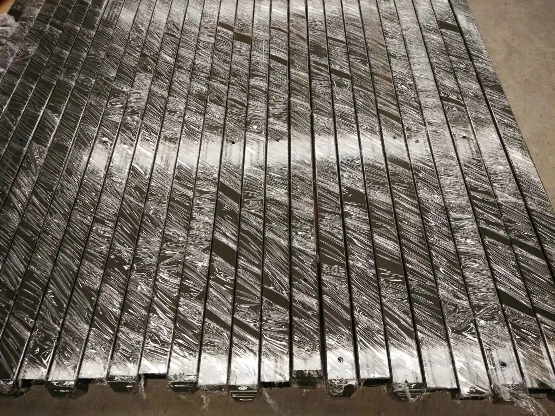 Powder coated 6ft 8ft black galvanized steel metal fence panels picket ornamental fence wrought iron fence