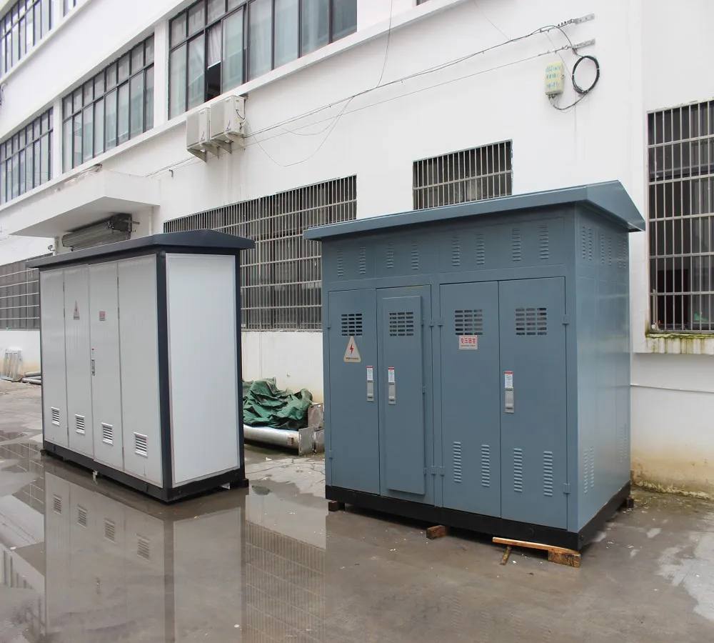 Наружный распределительный шкаф высокого напряжения с главной панелью