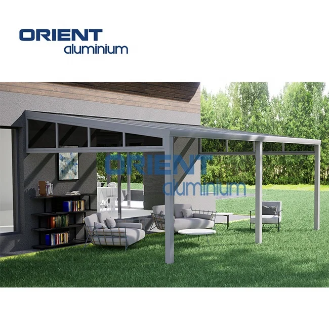 Aluminum Profile Sunshine Room and Winter Garden and Sun House with Polycarbonate Roof