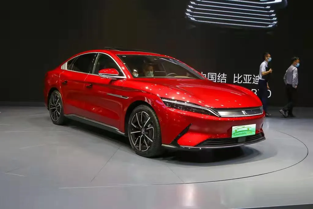 Электрический седан автомобили byd Хан электрический автомобиль на высокой