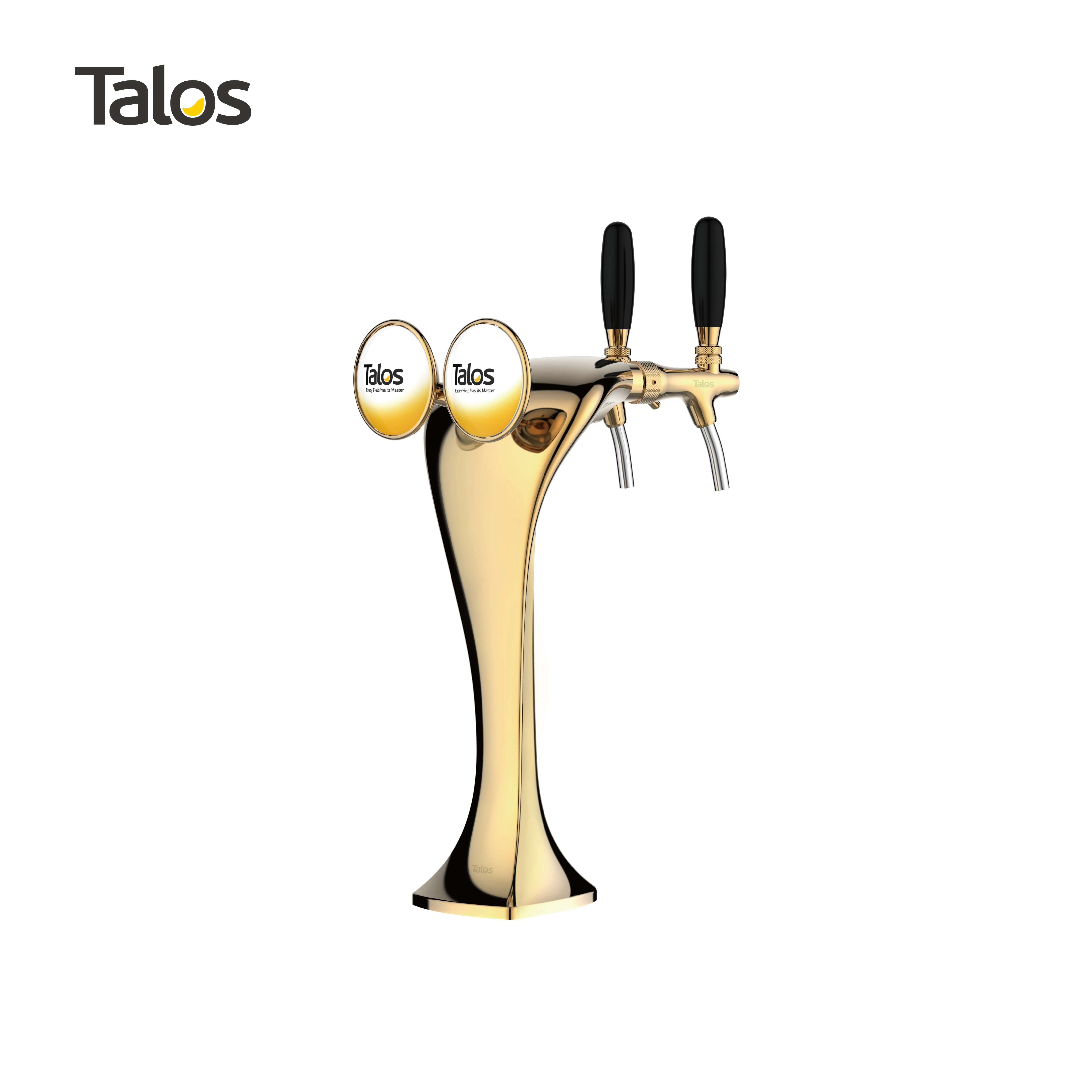 TALOS Cobra Tap Tower PVD 2-way Dispensing Tower Draft Beer Tower