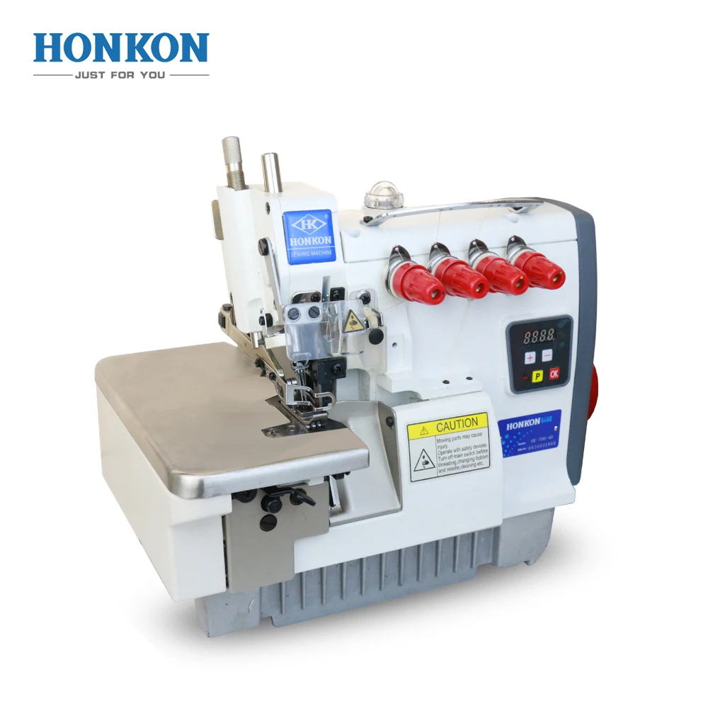 HK-958-4D оверлок машина оверлок швейная машина для майка тонкая и средней плотности ткани