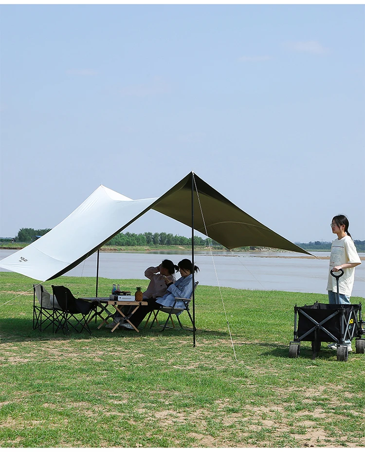 Custom Rainfly Rain Tarp Tent Shelter Portable Picnic Shadow Large Tarp Shelter Tents Camping Fly Sheet canopy