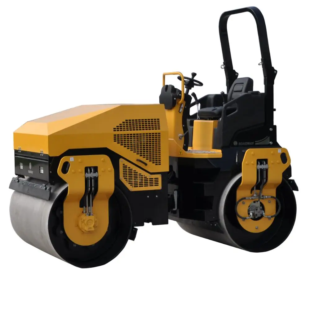 4 ton Hydraulic vibratory roller mini road roller for sale