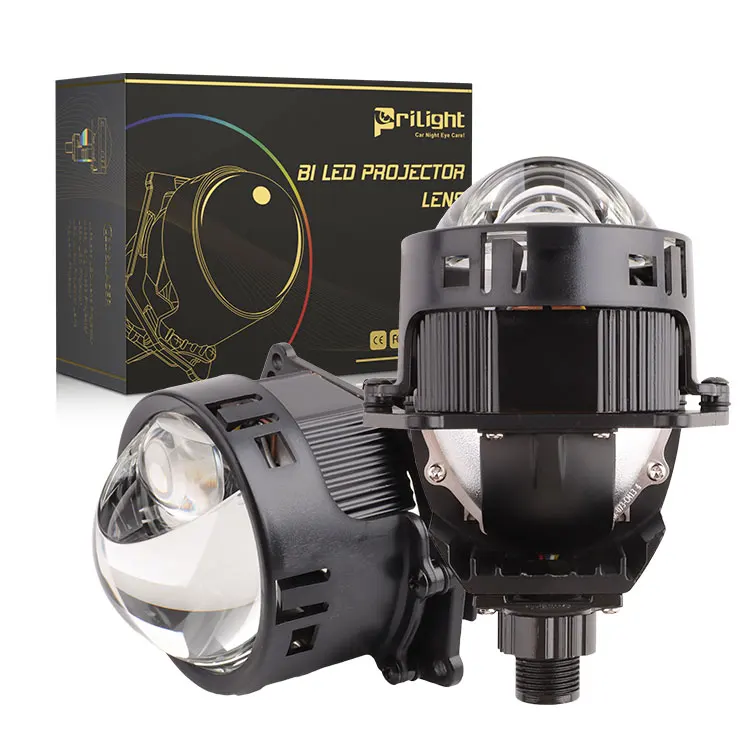 New 3 inch bi led projector retrofit headlights lens high beam 78w universal direct light 3.0 billed projector lens