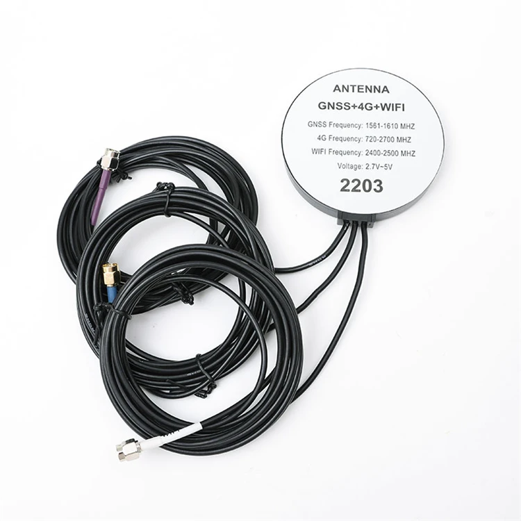 GNSS High gain signal stability 3G/4G wifi GPS three-in-one antenna  cabinet waterproof antenna