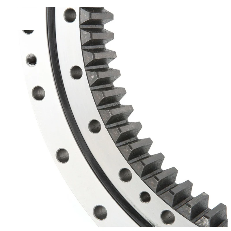 China OEM SH265 Excavator Slew Bearing For Indian Type With Internal Gear