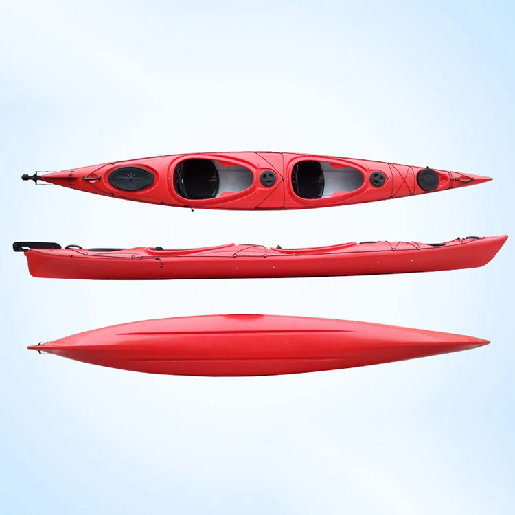 Supplier direct selling high security sea excursion double kayak for fishing kayak 2 person