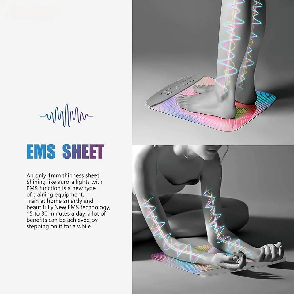 Wireless Acupuncture Point Stimulation Microcurrent Foot Acupoint Thin Leg Meridian Massager EMS Muscle Stimulator