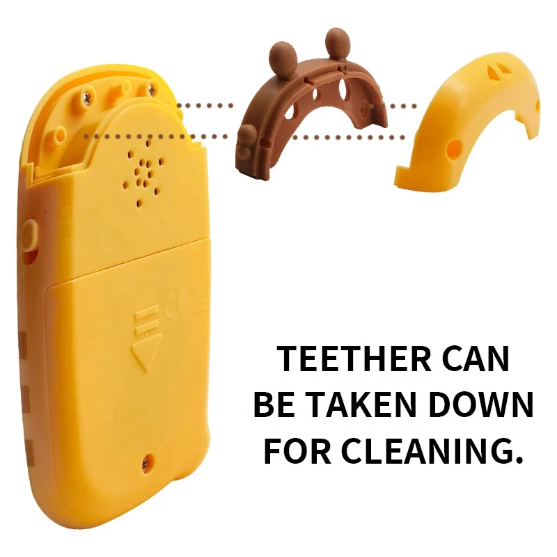 1 Year Old Baby Educational Mobile Phone Toy Kids Toy Mobile Smart Cell Phone Toy Phone for Child