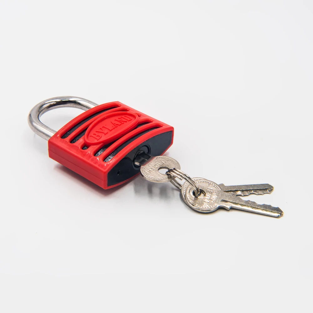 Arc Shell Lock high quality and China cheap 32mm padlock Plastic cover padlock