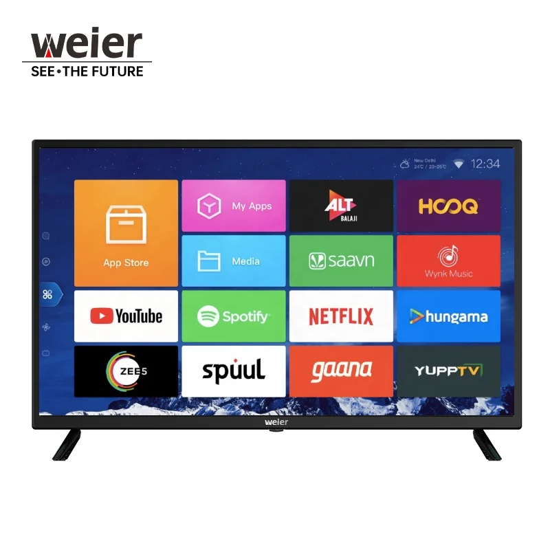 Weier телевизор 65 дюймов 4k смарт-телевизоров smart tv 8k 85 дюймов android Телевизор 32 дюймовый ЖК-телевизор