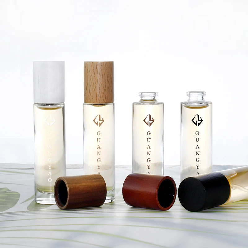China Wholesale 10ml Crimp Refillable Custom Round Perfume Bottle