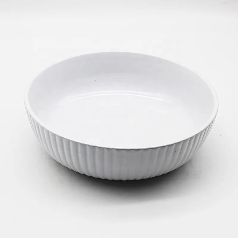 custom logo restaurant plain white round porcelain dinner rice soup ceramic bowls