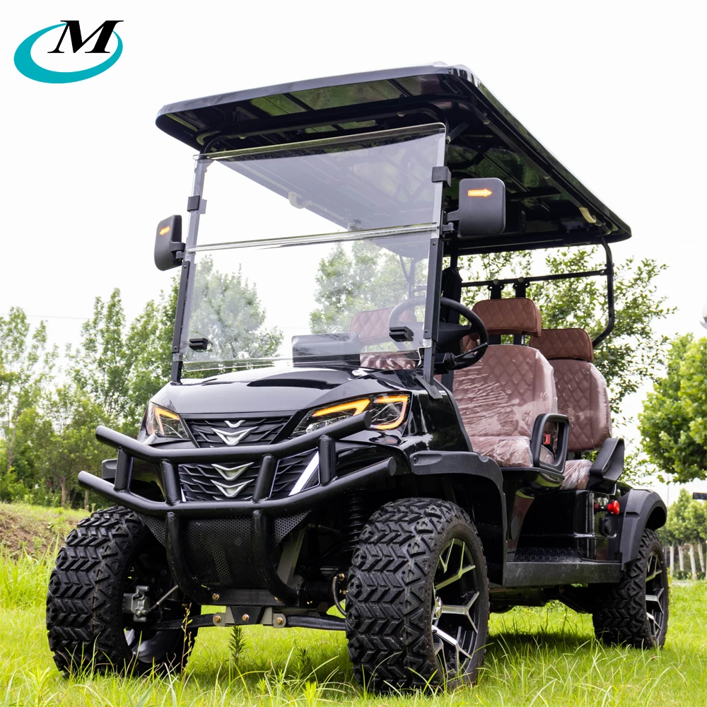 2024 New Support Oem 60V 5KW AC System Lithium Battery Powered 4 Seats Electric Golf Cart Prices Electric Golf Car