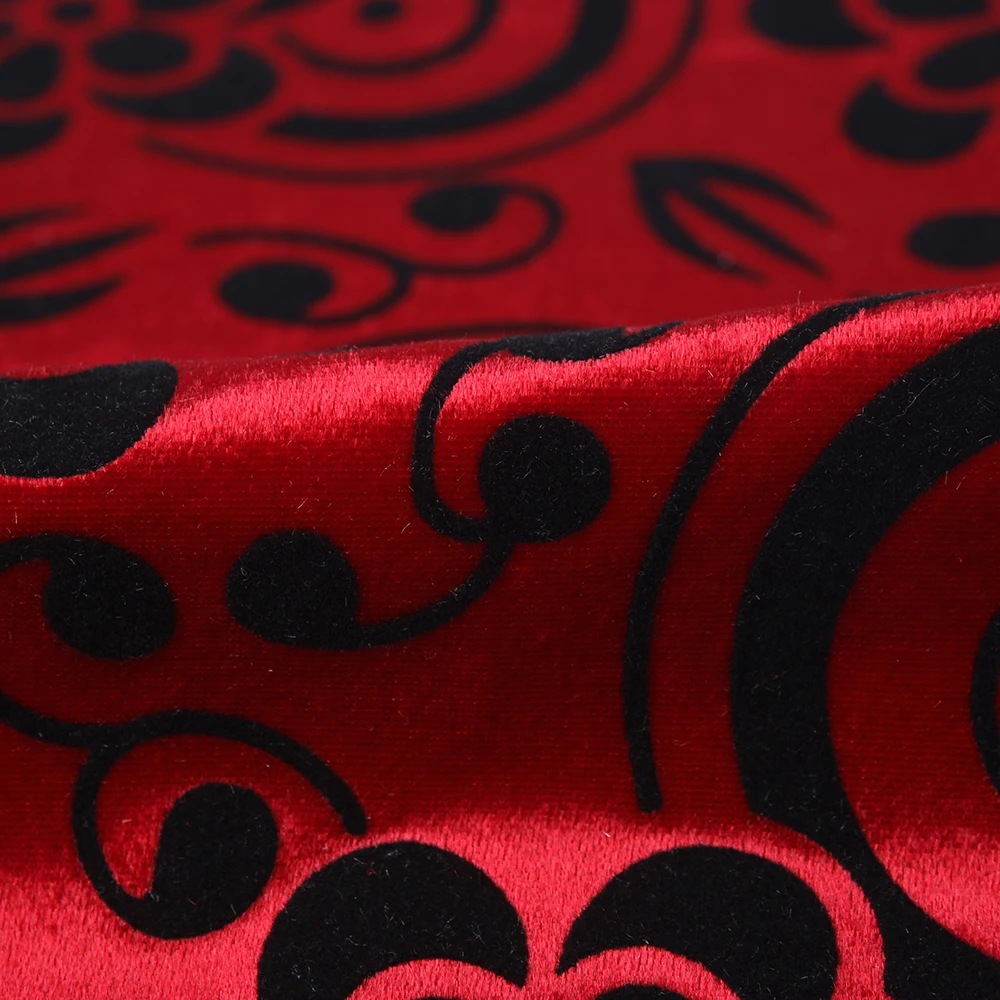 tricot flocking fabric for sofa furniture sofa fabric upholstery printed polyester fabric for sofas