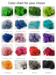 China Factory High Quality Preserved Pole Moss For Wall Decor Home Decor preserved moss