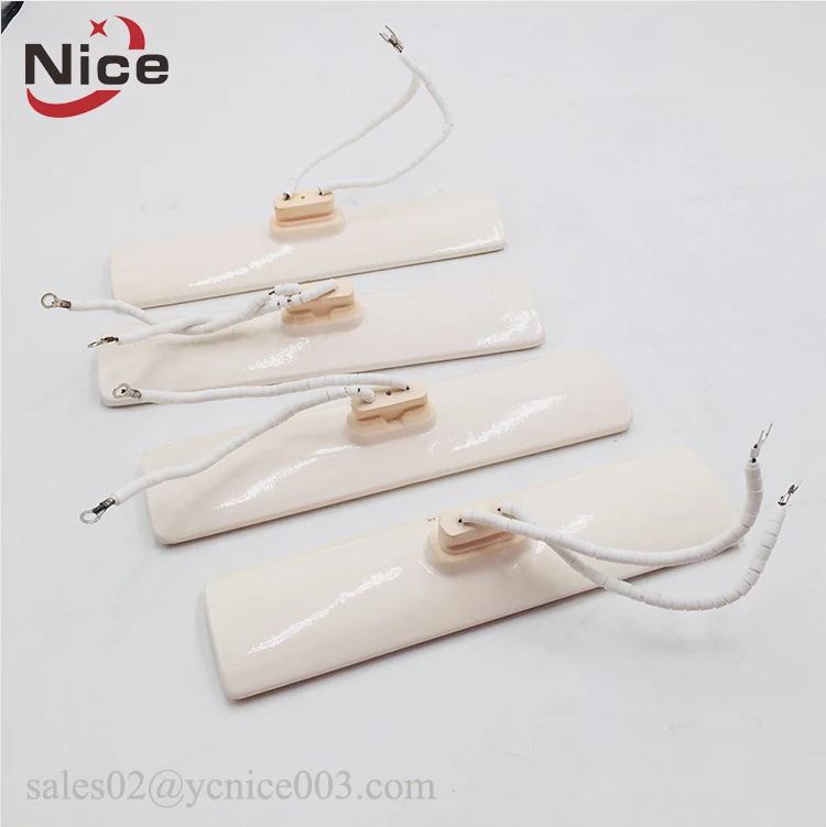 245*60mm Electric air ceramic infrared heater panel for sauna heating element