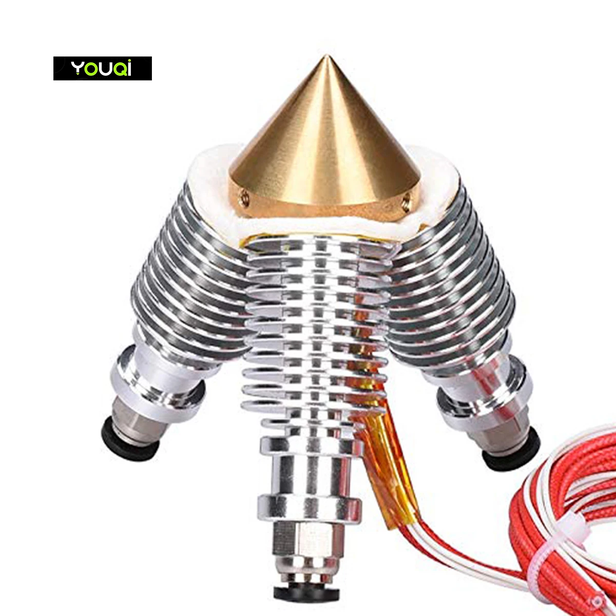 YouQi 3D Printer Hotend Extruder 3 in 1 Out Multi Color Extruder kit Diamond V6 1.75mm