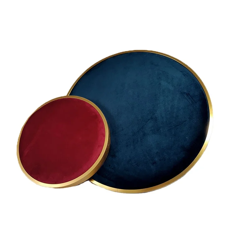 Various colors interior decorative foam wall panels, multi-colors round 3d soft leather wall panel stickers